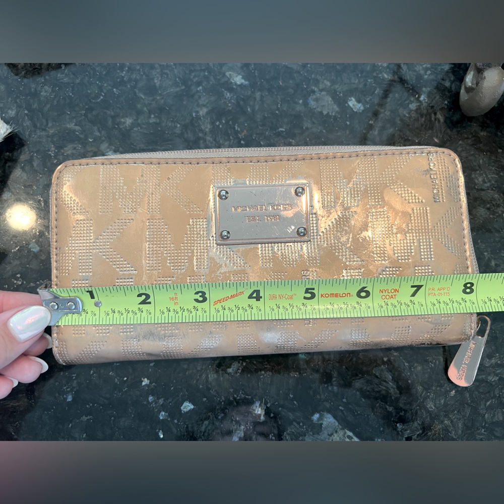 Michael Kors Gold Logo Wallet
